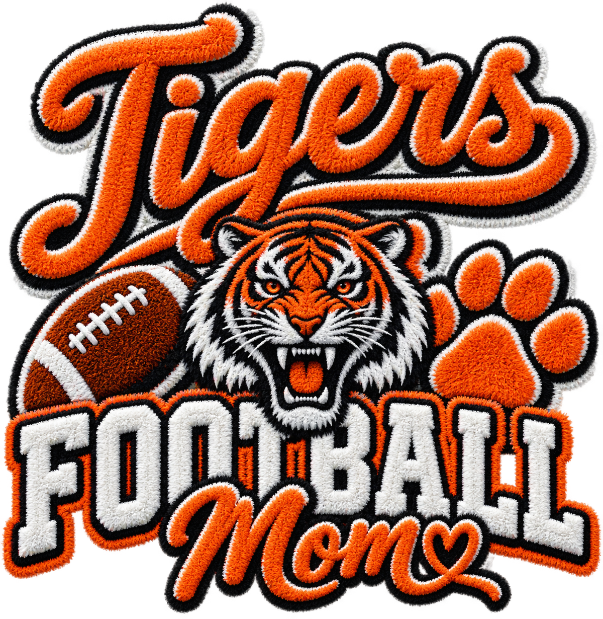 Personalized Football Mom Shirts/Hoodies