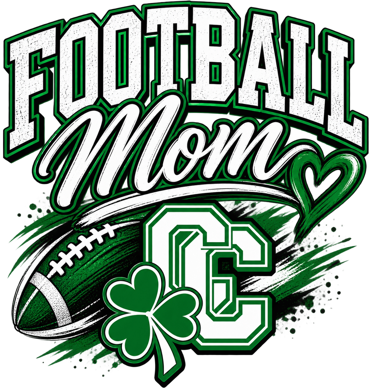 Personalized Football Mom Shirts/Hoodies