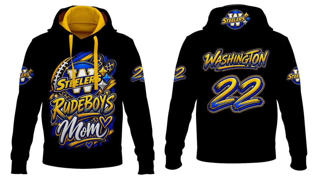 Personalized Football Mom Shirts/Hoodies
