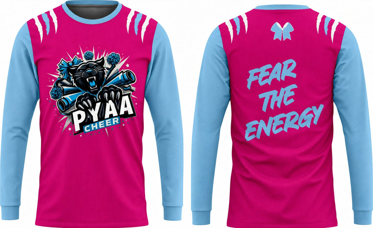 PYAA Cheer Long Sleeve Shirt